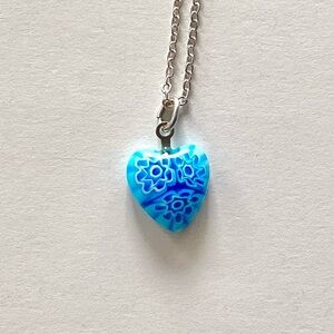 🌹2@25🌹 Murano Venetian glass heart